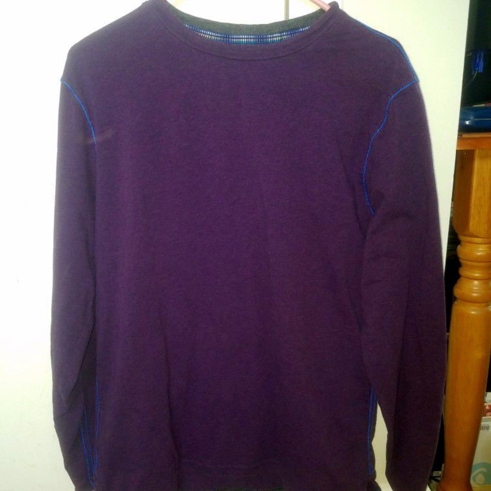Robert Graham Purple Long Sleeve Casual Shirt Sz.